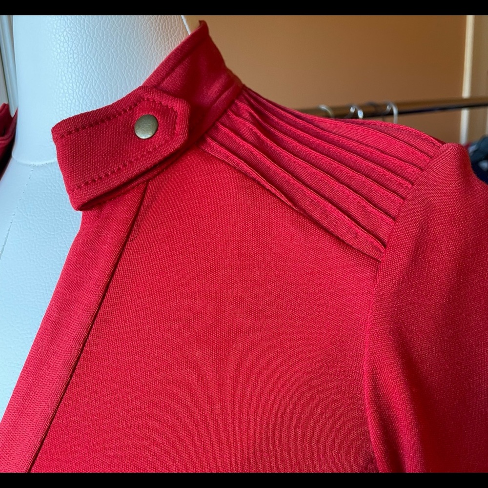 Dvf Wrap Dress With Brass Detailing - image 3